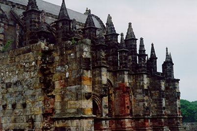 Rosslyn Chapel, Roslin, Scotland